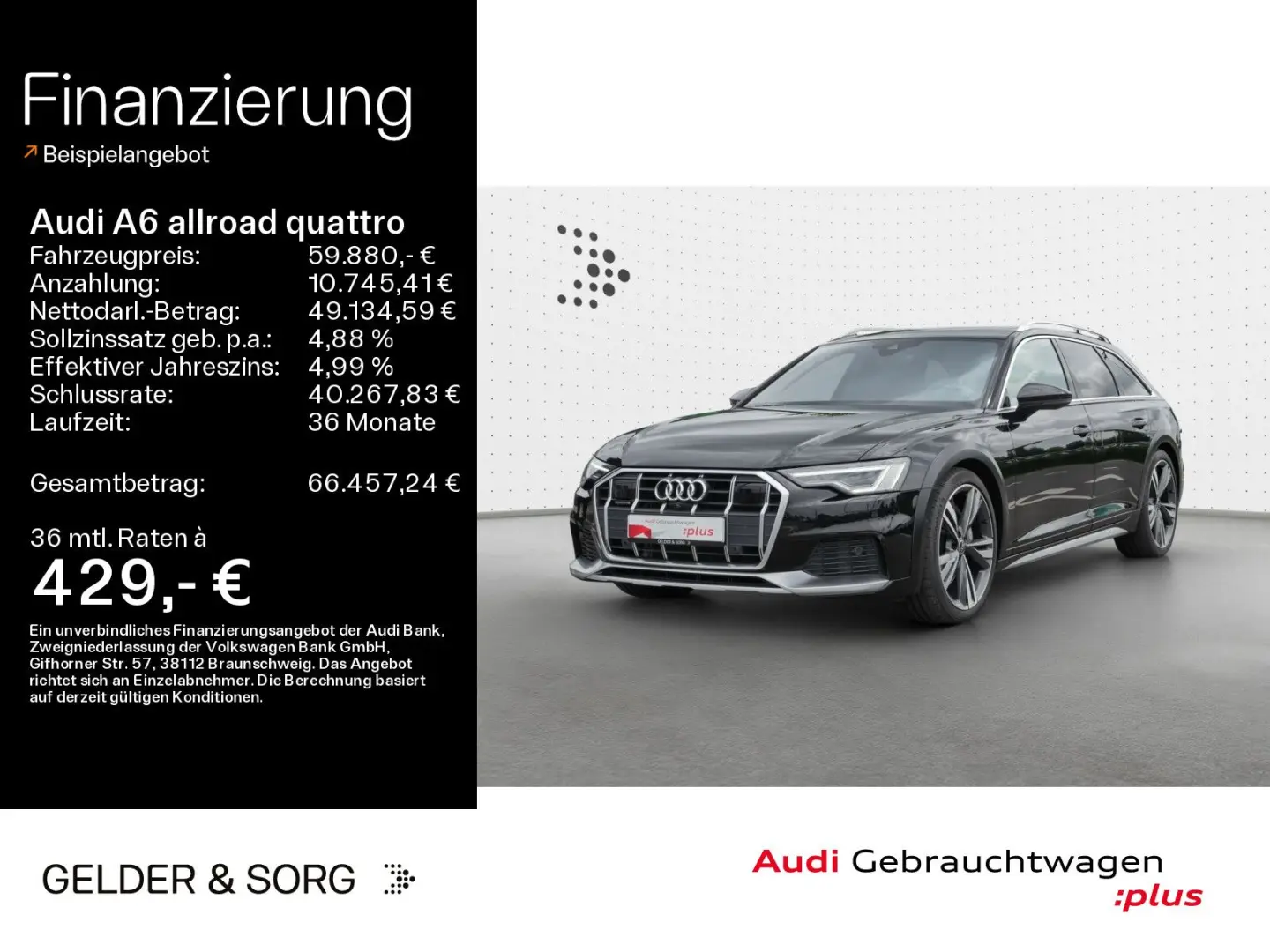 A6 Allroad quattro 55 TDI Air AHK Pano B&O Stand