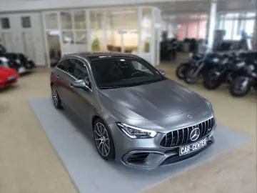 CLA 45 AMG Shooting Brake  designo magno grau
