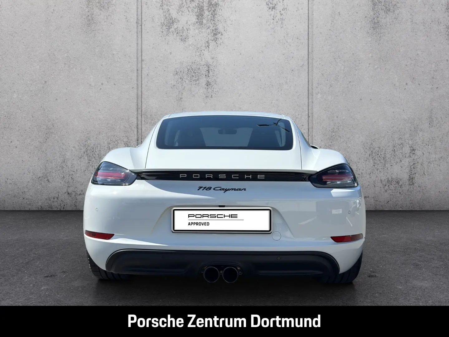 Cayman 718 Style Edition Rückfahrkamera Leder