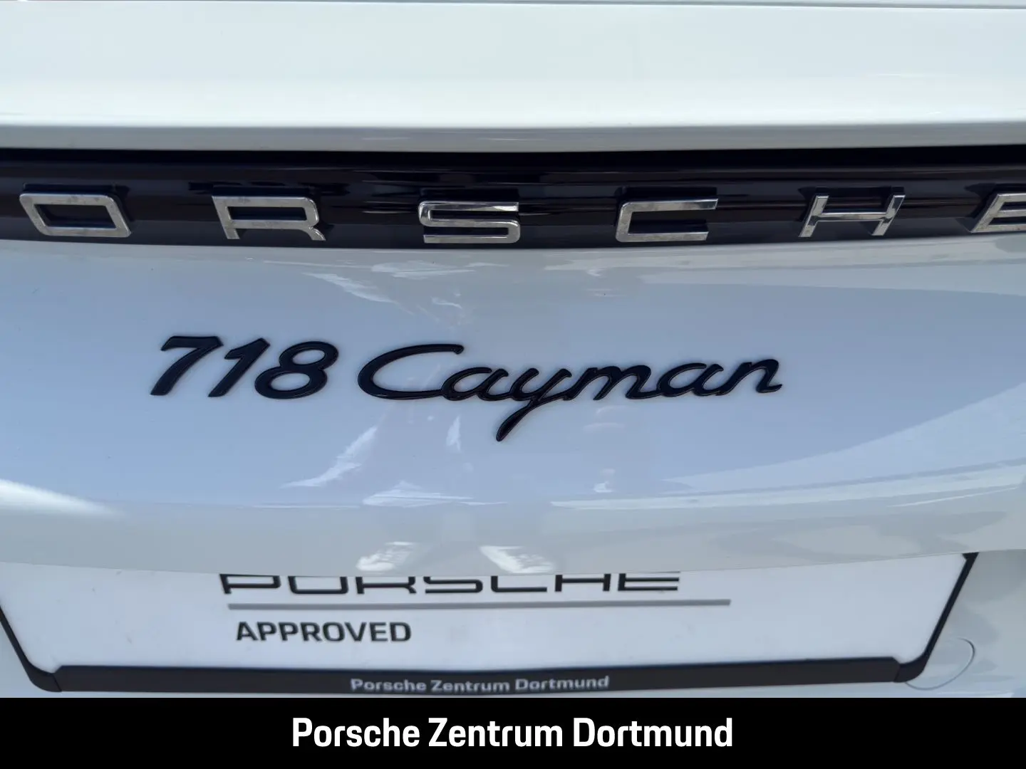 Cayman 718 Style Edition Rückfahrkamera Leder