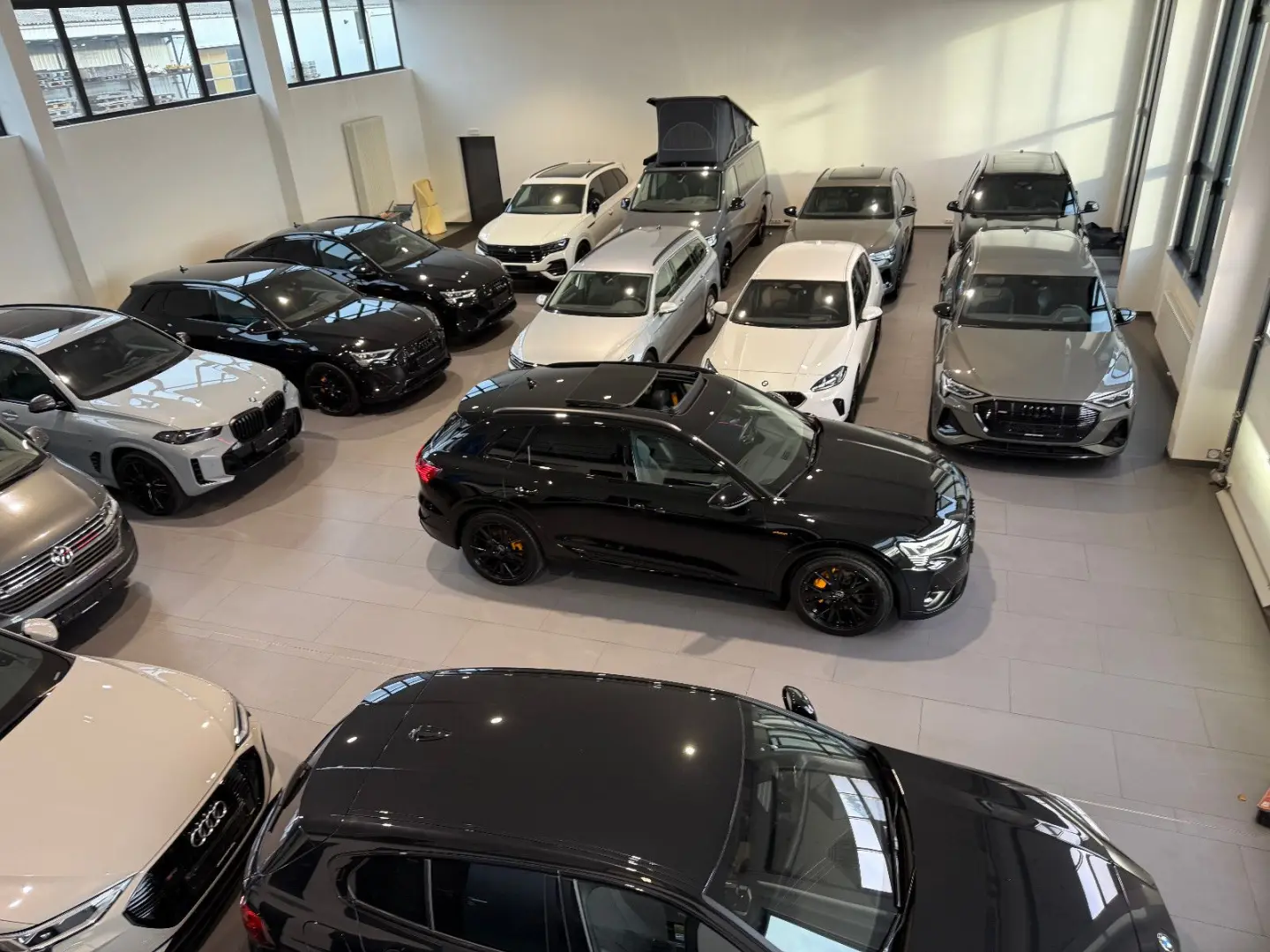 e-tron 55 quat. S line Black Edition MATRIX PANO