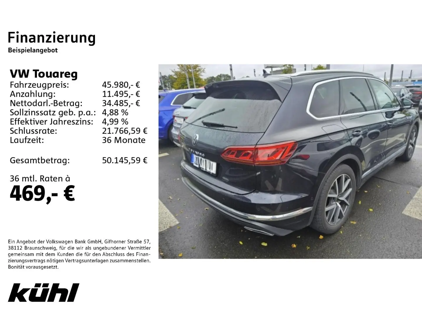 Touareg 3.0 TDI 4M Tip. Elegance IQ.Light Luft A