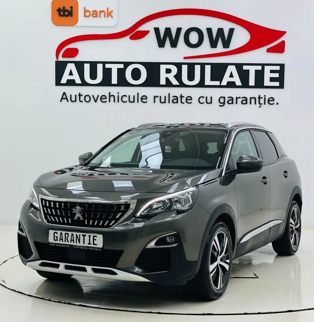 PEUGEOT 3008 2017 1.2I E6 Garantie 12 Luni Rate Avans 0 Doar