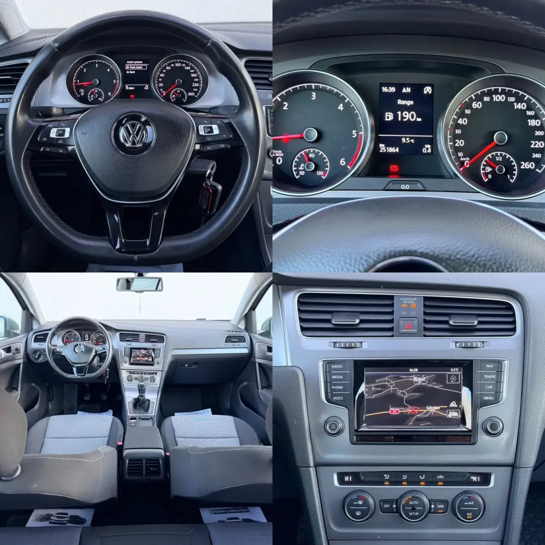 VOLKSWAGEN GOLF 2014 1.6D E5 Garantie 12 Luni Rate Avans 0 D