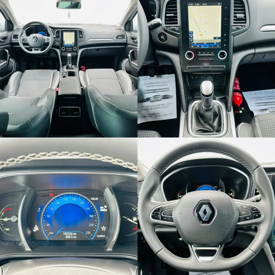 RENAULT MEGANE 2016 1.5D E6 GARANTIE 12 LUNI Rate Avans 0 Do