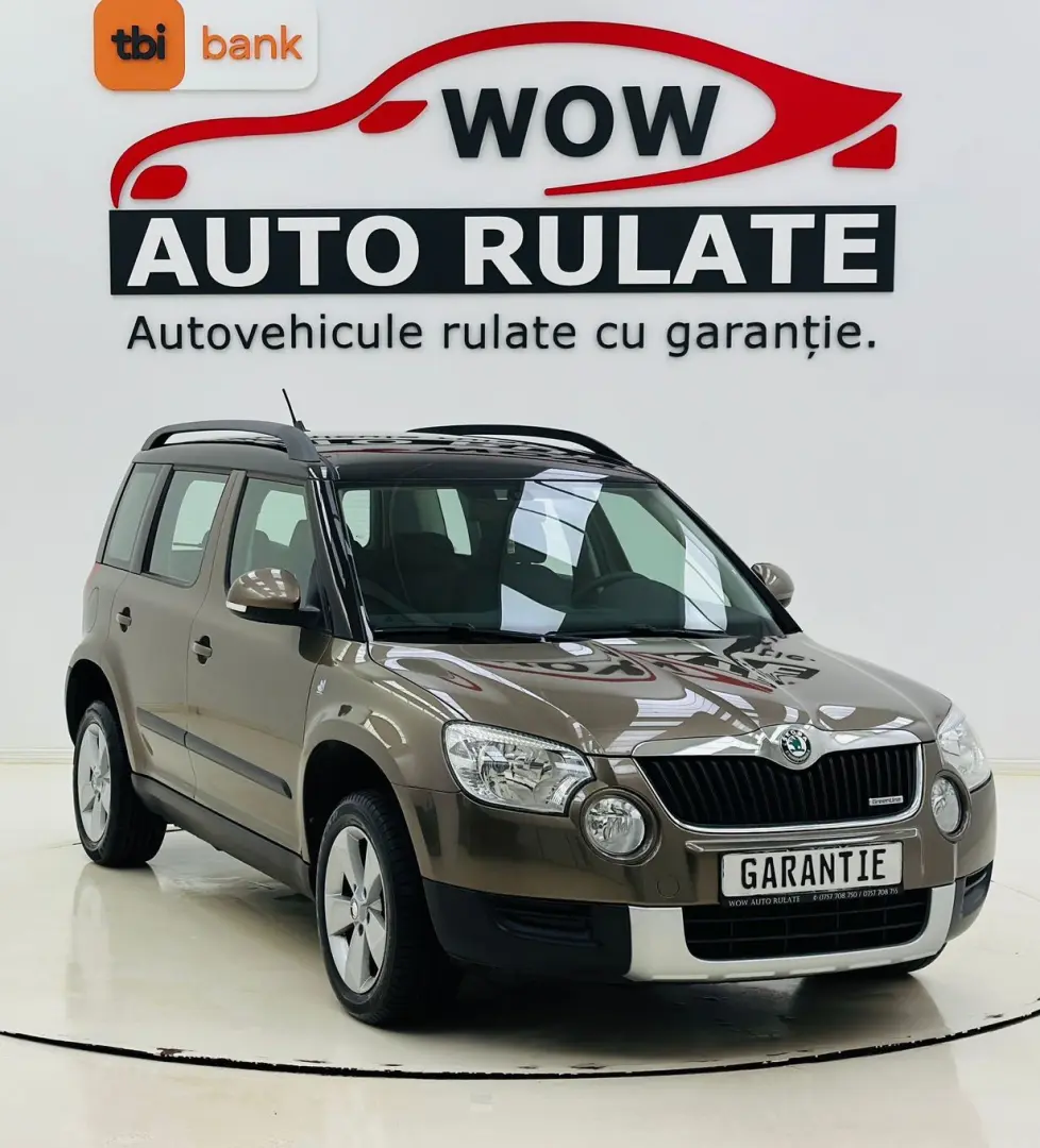 SKODA YETI 2012 1.6D E5 Rte Avans 0 Doar Cu Buletinul