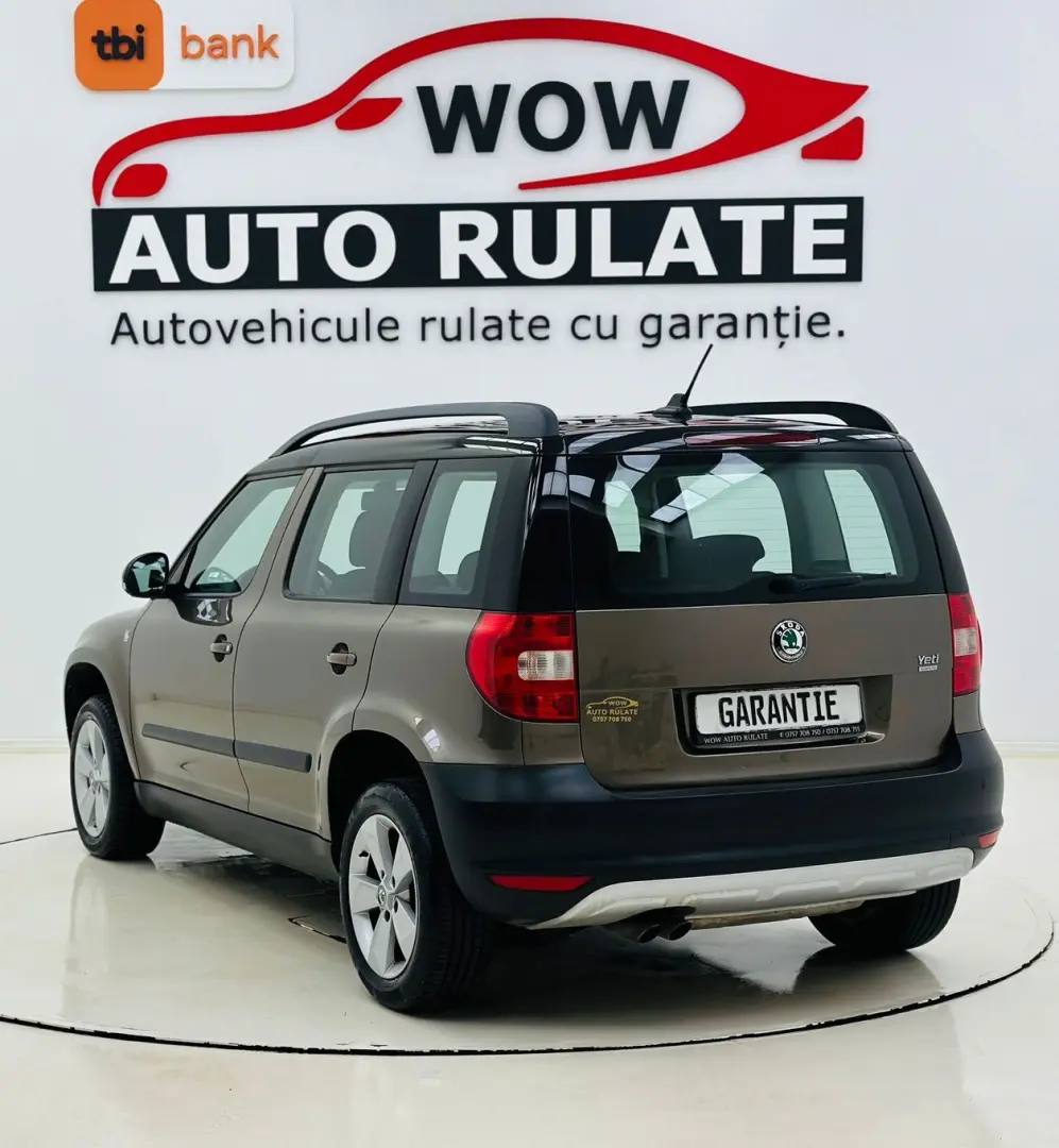 SKODA YETI 2012 1.6D E5 Rte Avans 0 Doar Cu Buletinul
