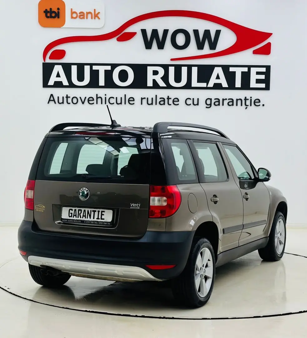 SKODA YETI 2012 1.6D E5 Rte Avans 0 Doar Cu Buletinul