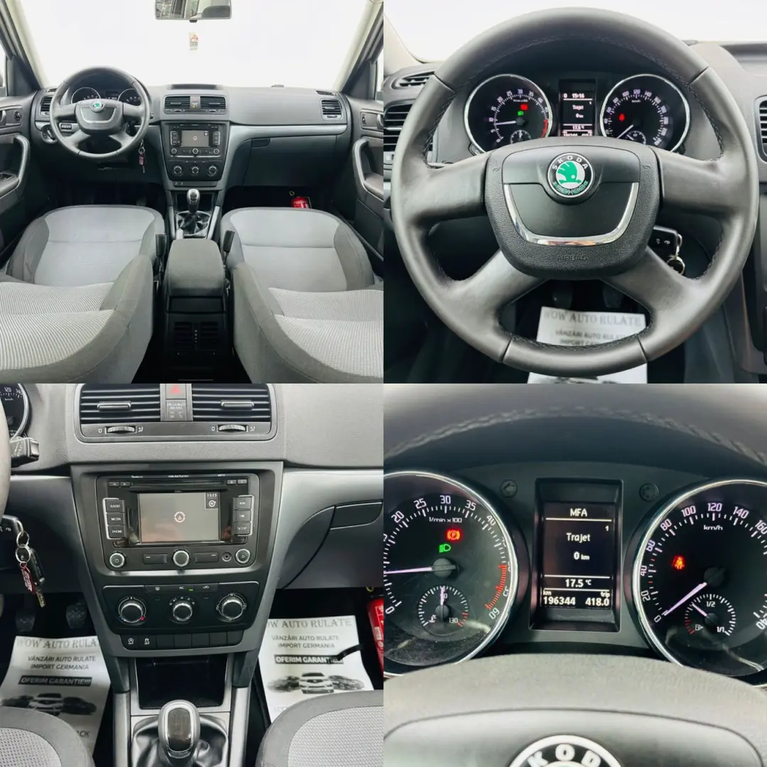 SKODA YETI 2012 1.6D E5 Rte Avans 0 Doar Cu Buletinul