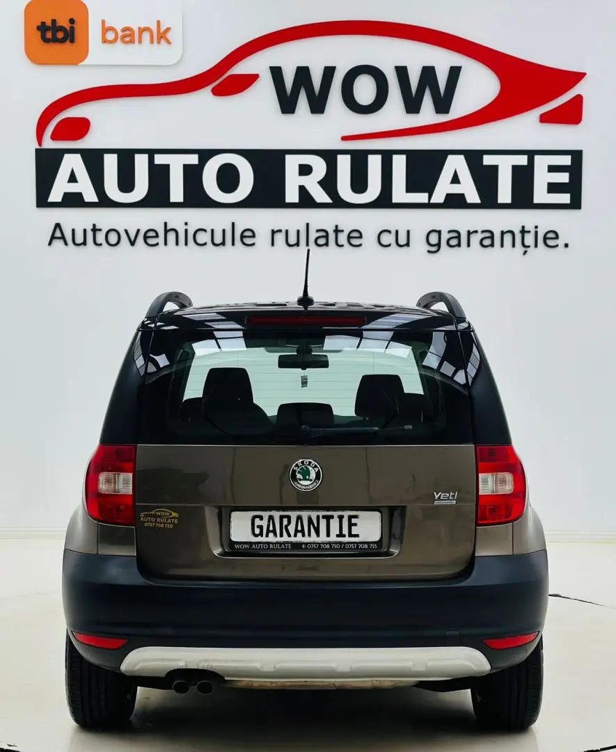 SKODA YETI 2012 1.6D E5 Rte Avans 0 Doar Cu Buletinul