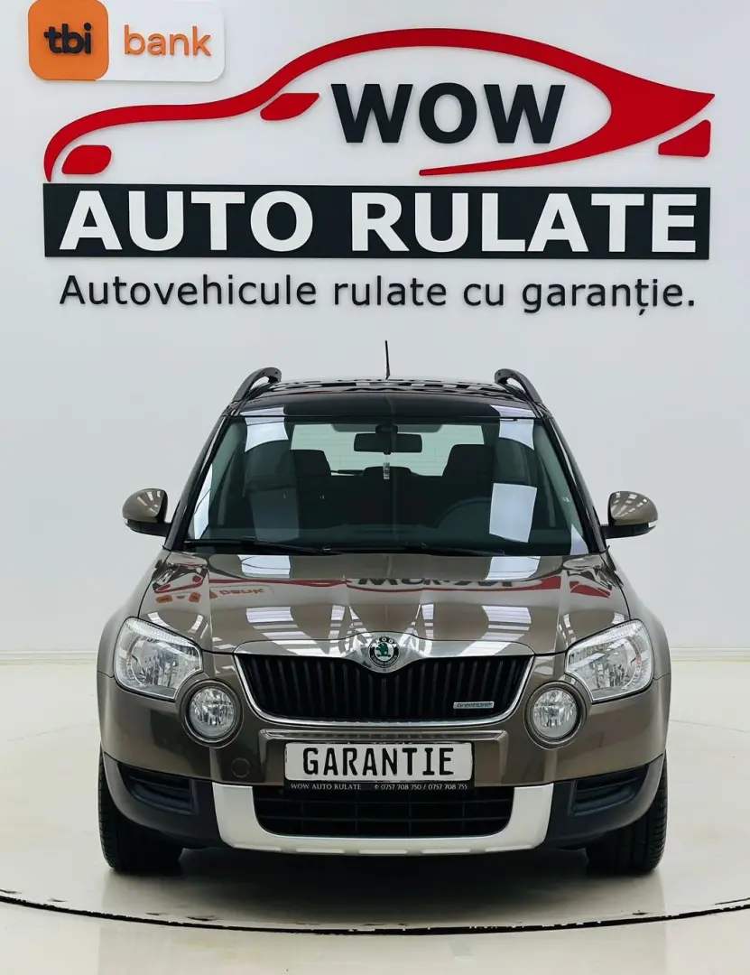 SKODA YETI 2012 1.6D E5 Rte Avans 0 Doar Cu Buletinul