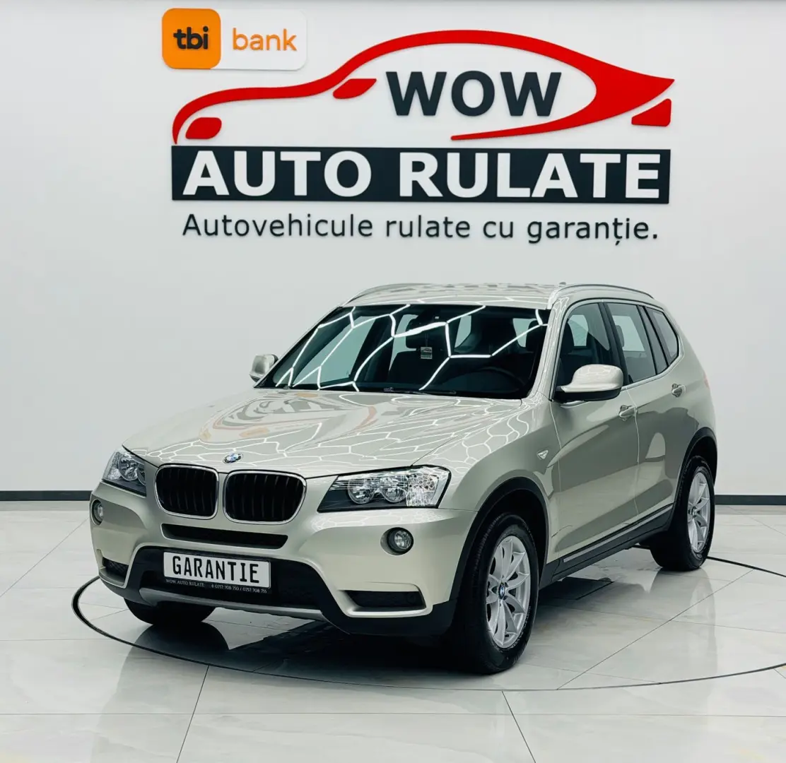 BMW X3 2012 2.0D E5 4x4 Garantie 12 Luni Rate Avans 0 Doar C