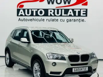 BMW X3 2012 2.0D E5 4x4 Garantie 12 Luni Rate Avans 0 Doar C