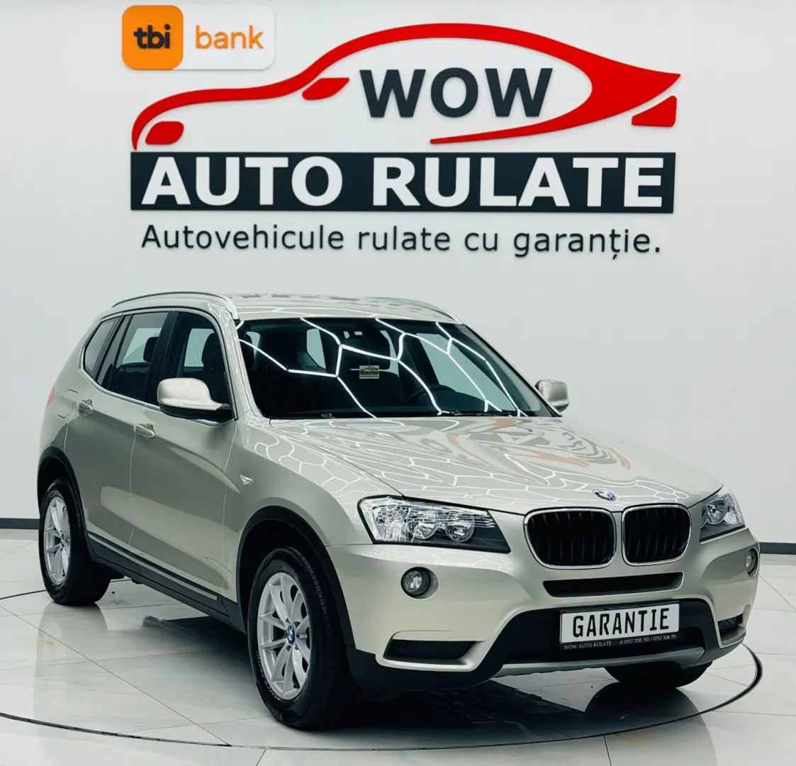 BMW X3 2012 2.0D E5 4x4 Garantie 12 Luni Rate Avans 0 Doar C