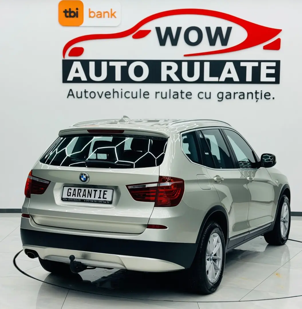 BMW X3 2012 2.0D E5 4x4 Garantie 12 Luni Rate Avans 0 Doar C