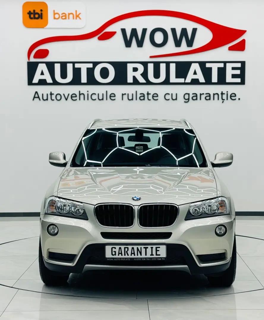 BMW X3 2012 2.0D E5 4x4 Garantie 12 Luni Rate Avans 0 Doar C