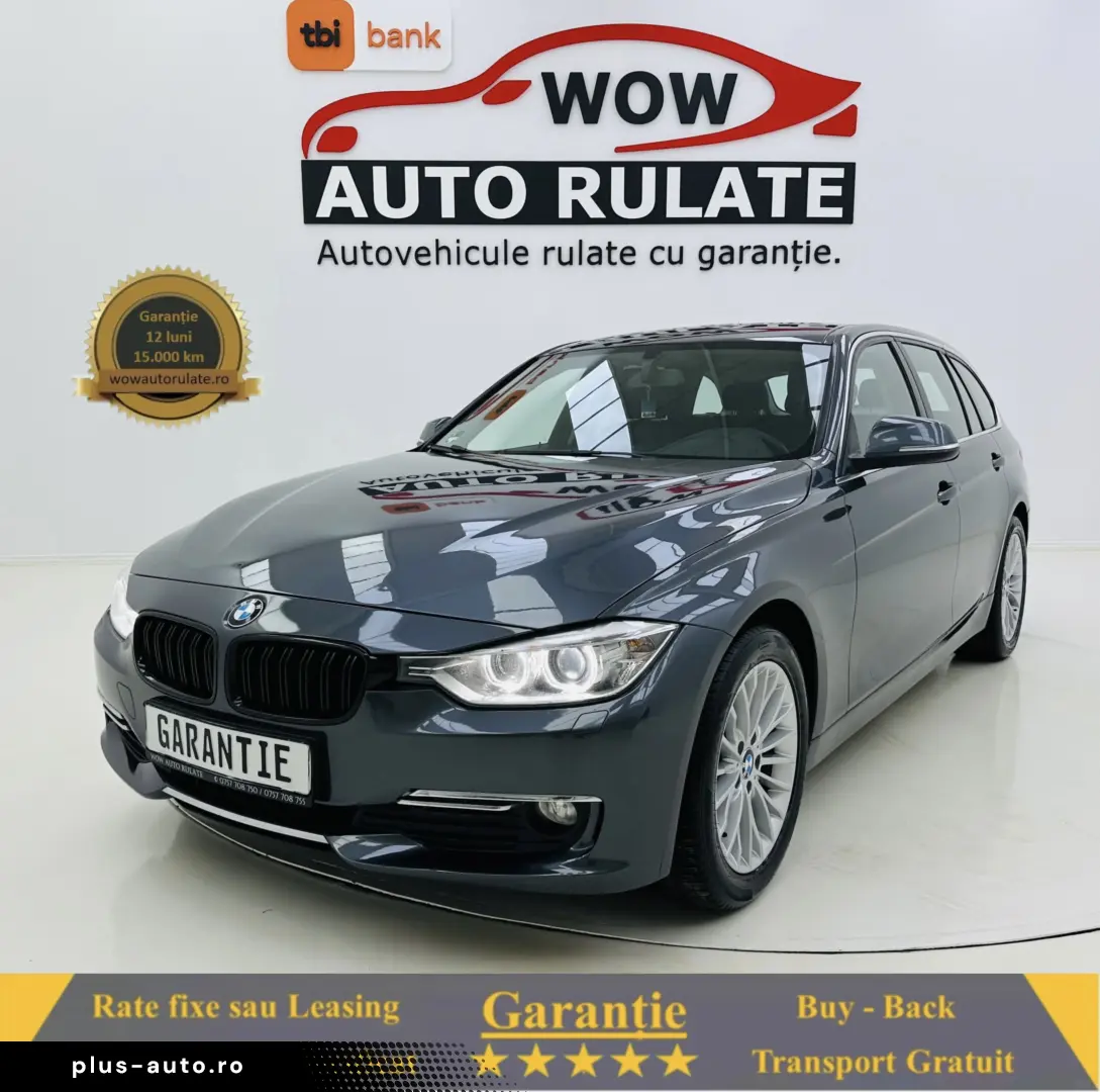 BMW 3-SERIES 318D 2013 2.0D E5 GARANTIE Rate Avans 0 Doar Cu