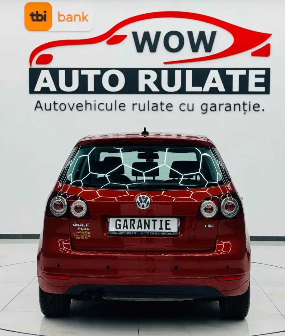 VOLKSWAGEN Golf-plus 2009 1.4i E5 Garantie 12 Luni Rate Avan