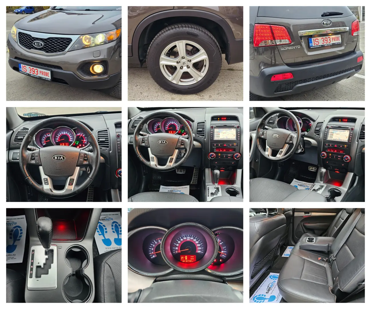 Kia Sorento 7 locuri 4x4 2012 2.2 CRDi 197 CP euro 5