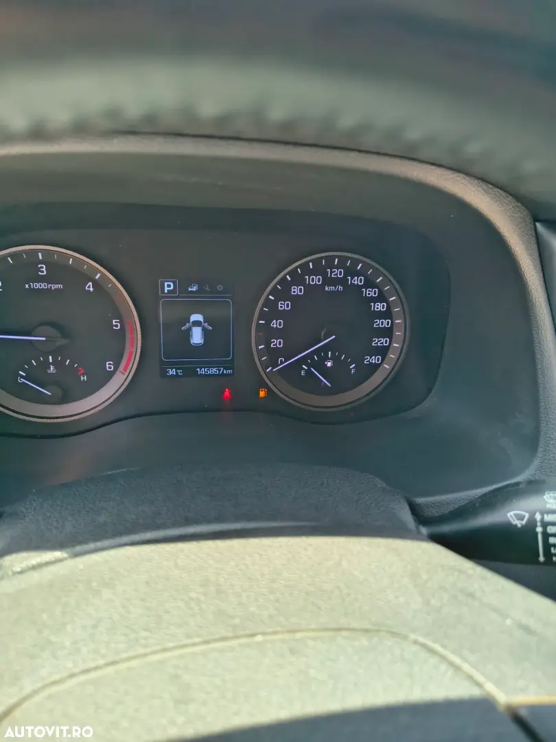 Hyundai Tucson blue 1.7