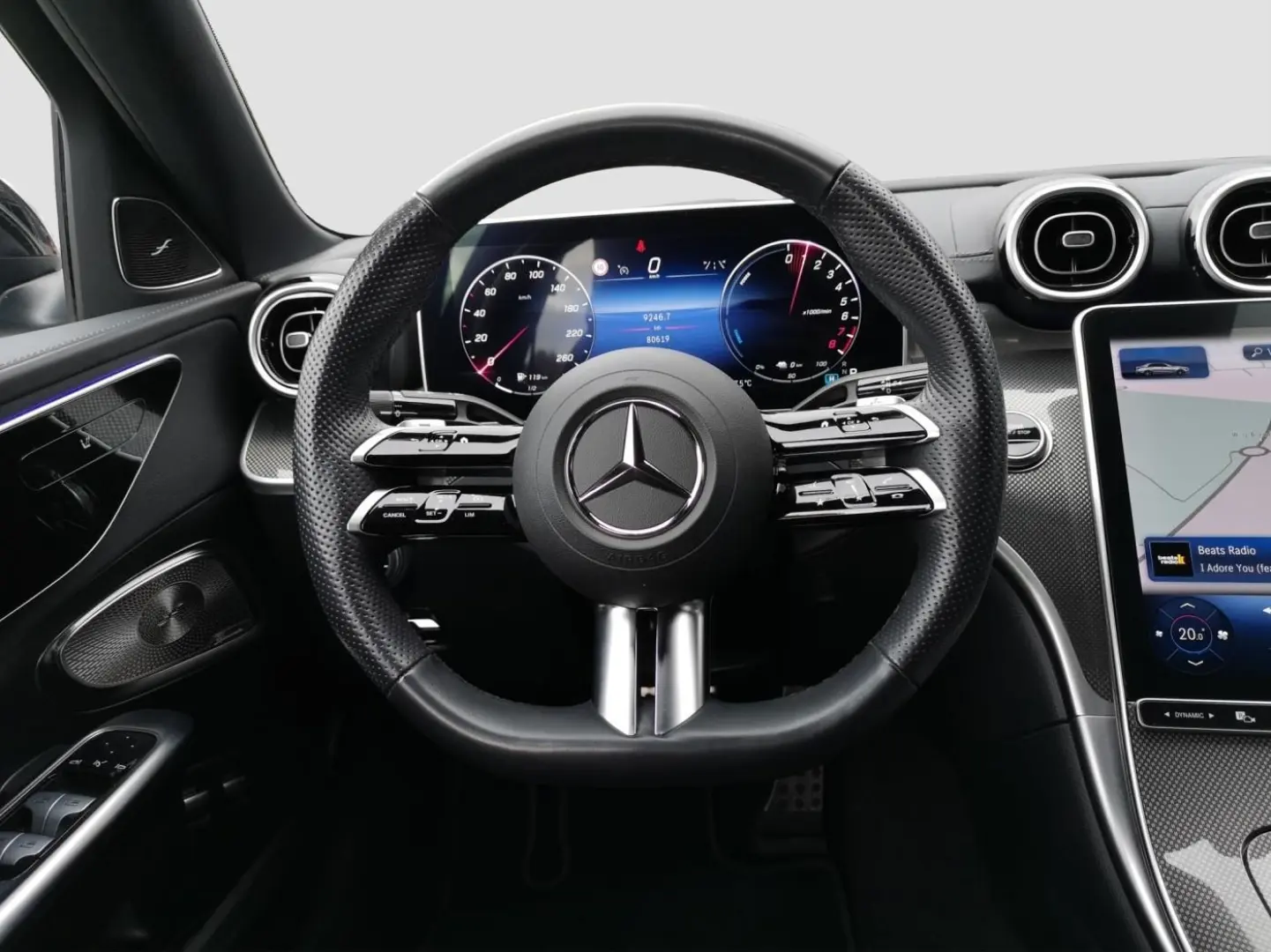 C 300 e AMG Burmester SpurH Night-Paket LED SHZ