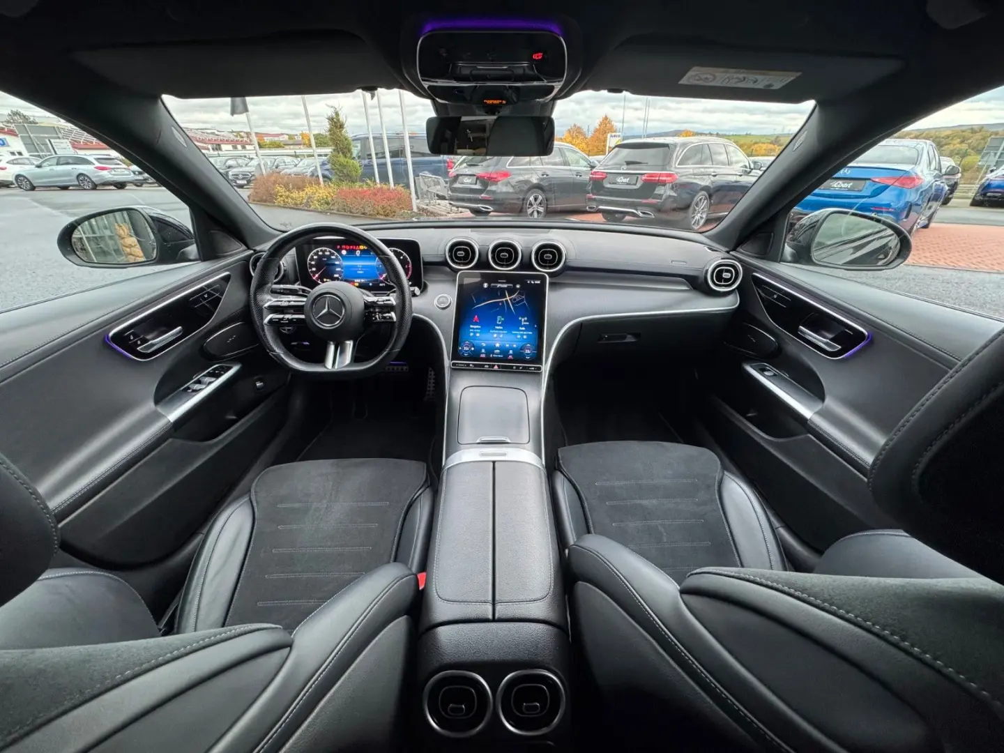 C 300d AMG AHK RFK Ambiente Night SportfahrW