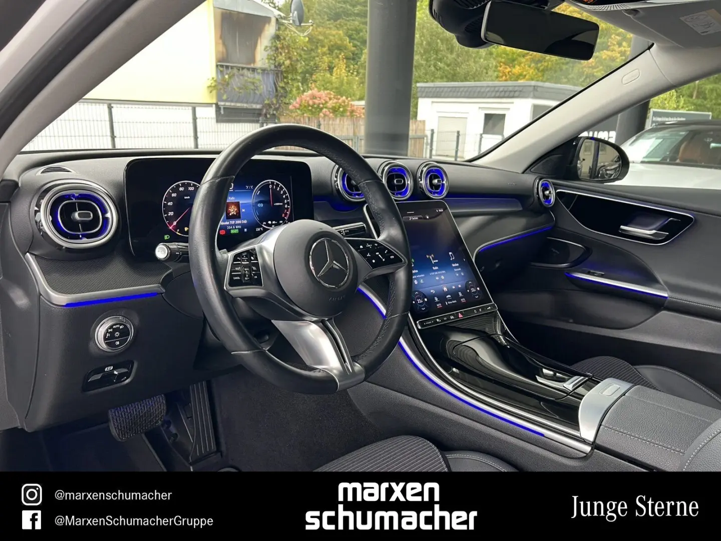 C 300 e AVANTGARDE Night 360  AdvSound Ambiente