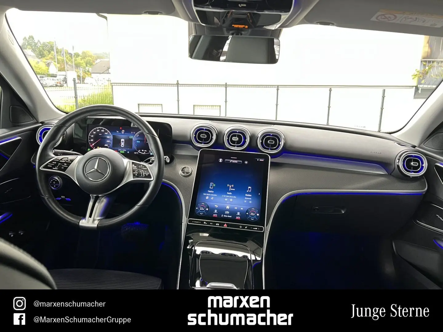 C 300 e AVANTGARDE Night 360  AdvSound Ambiente