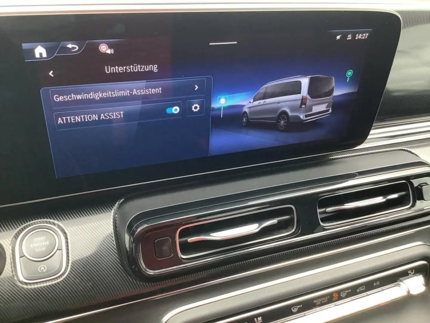 V 220 d Lang Distronic Rückfahrkamera Widescreen