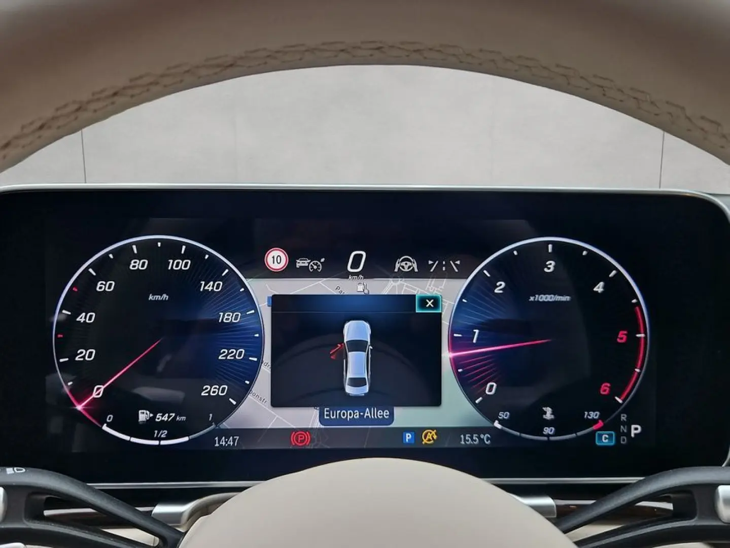 S 400 d 4M AIRMATIC Pano HuD  Leder beige