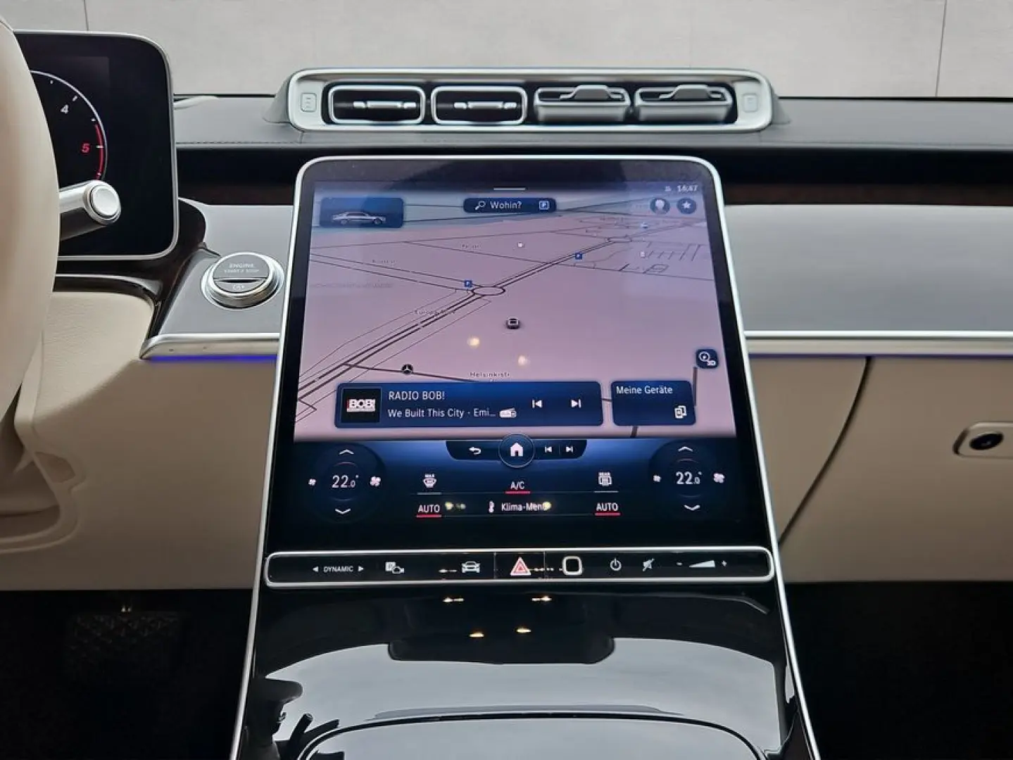 S 400 d 4M AIRMATIC Pano HuD  Leder beige