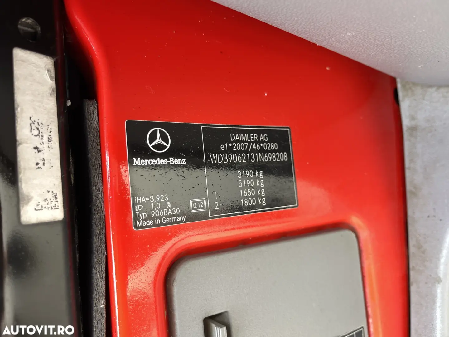 Mercedes-Benz Sprinter Doka 216 2.2CDI 7LOCURI