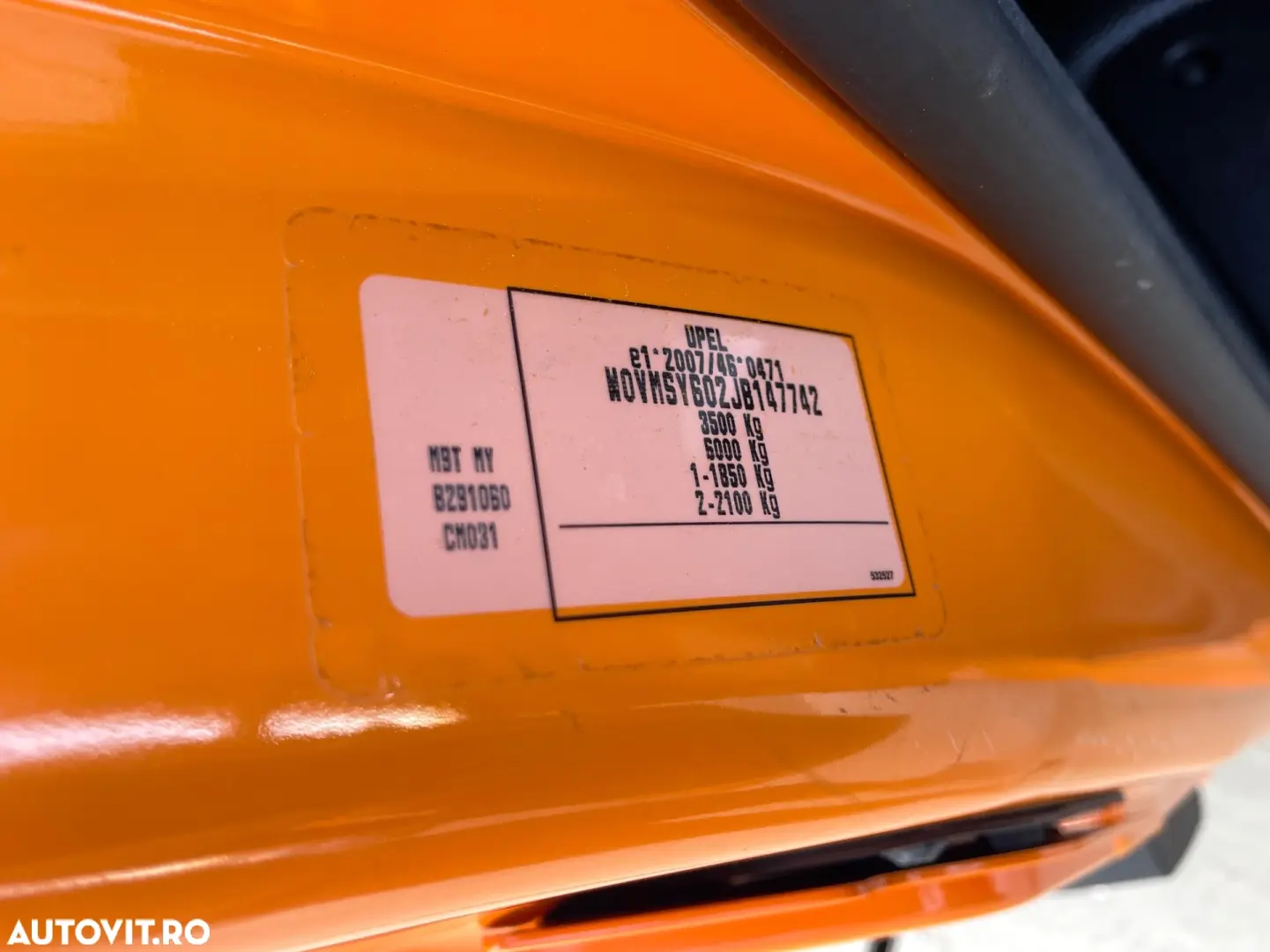 Opel Movano   Master Doka 7LOCURI