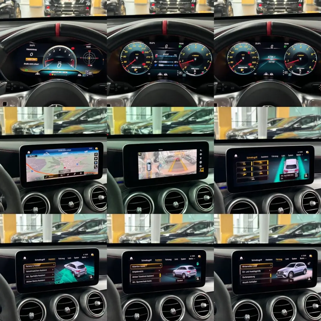 GLC 63 AMG S Aerodynamik Kit HUD Keyless Pano360