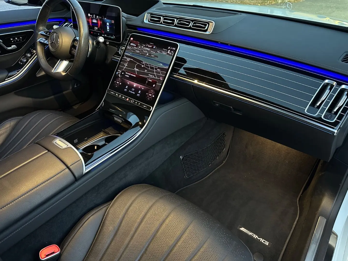 S 580 AMG 4Matic Lang Chauffeur Massage HUD