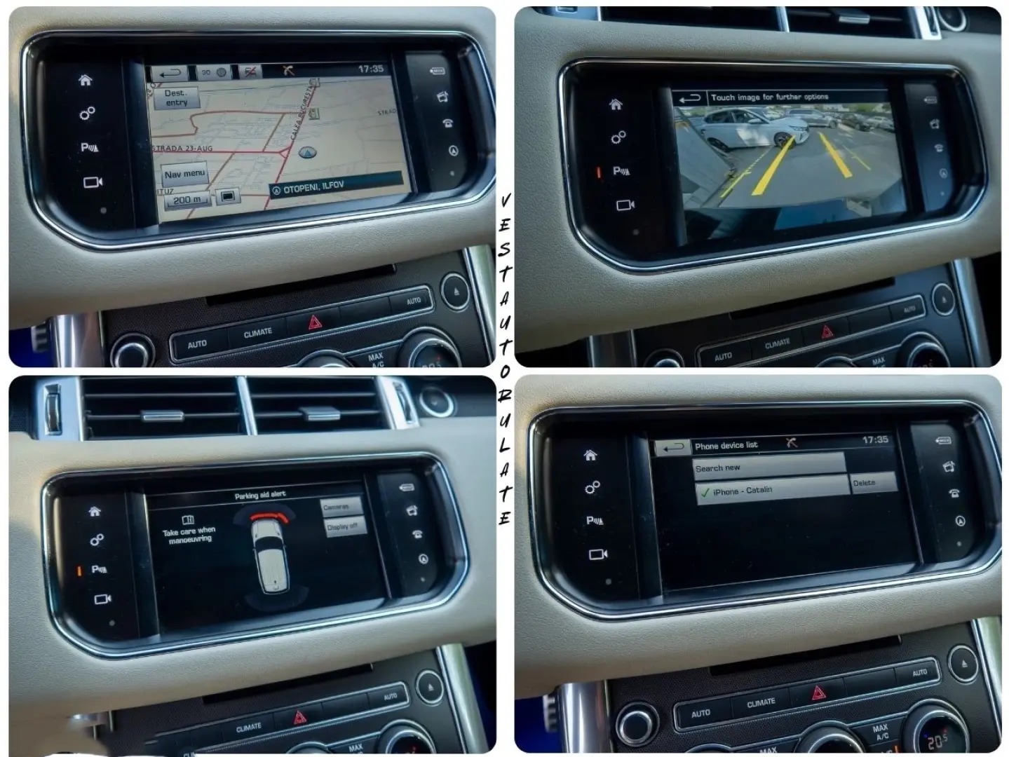 RangeRover Sport HSE Memorie Încălzire Terrain