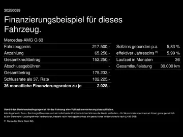G 63 AMG Night II Manufaktur magno Ride facelift