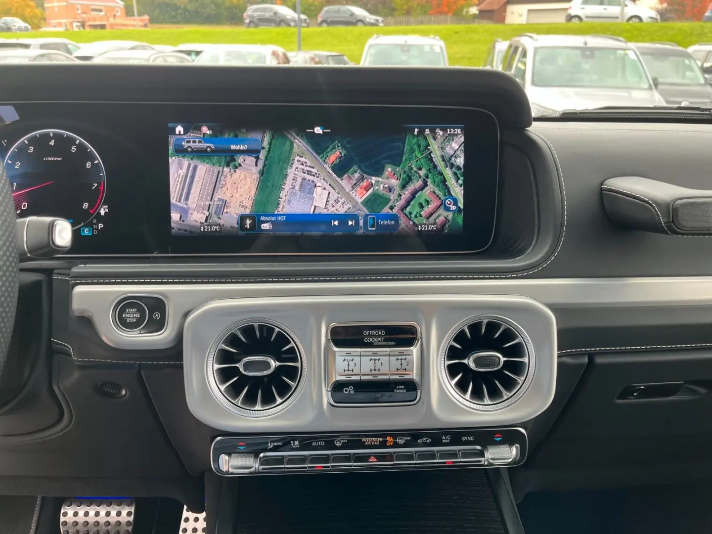 G63 AMG ACTIVE-RIDE-CONTROl 3D-KAMERA ALCANTARA