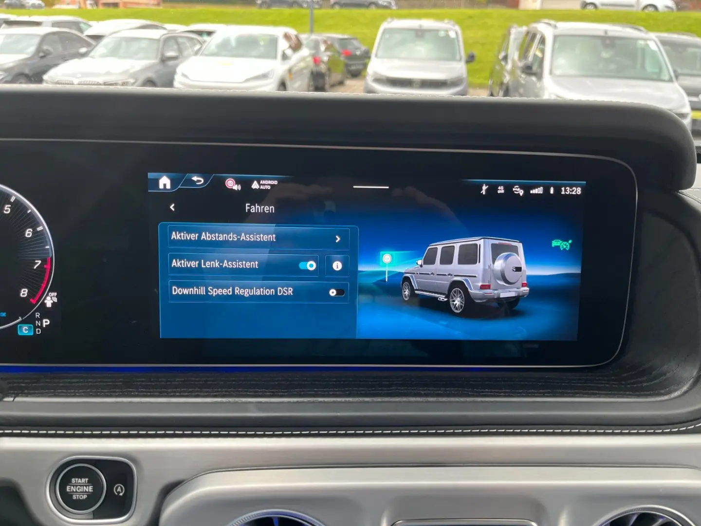 G63 AMG ACTIVE-RIDE-CONTROl 3D-KAMERA ALCANTARA