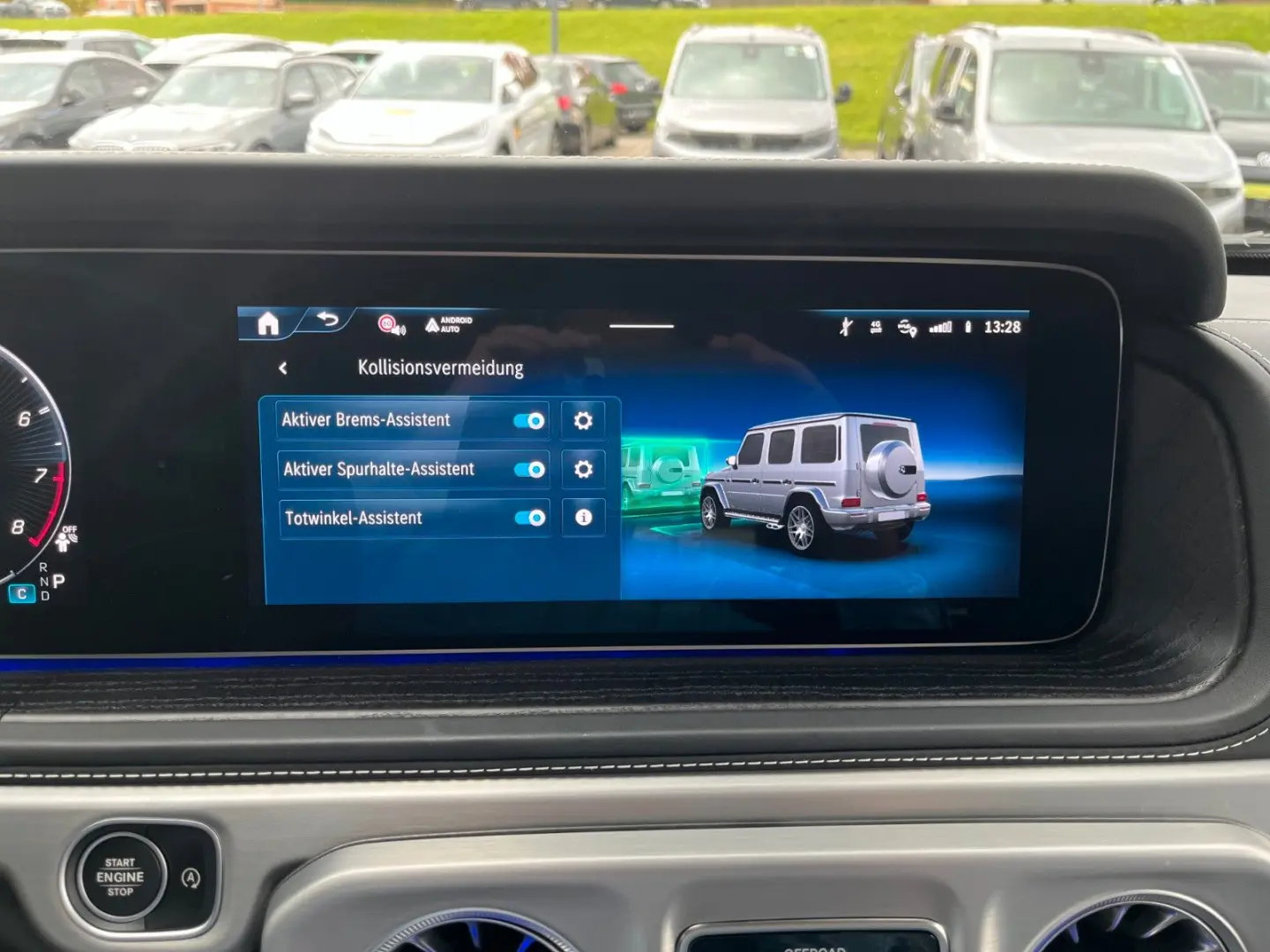 G63 AMG ACTIVE-RIDE-CONTROl 3D-KAMERA ALCANTARA