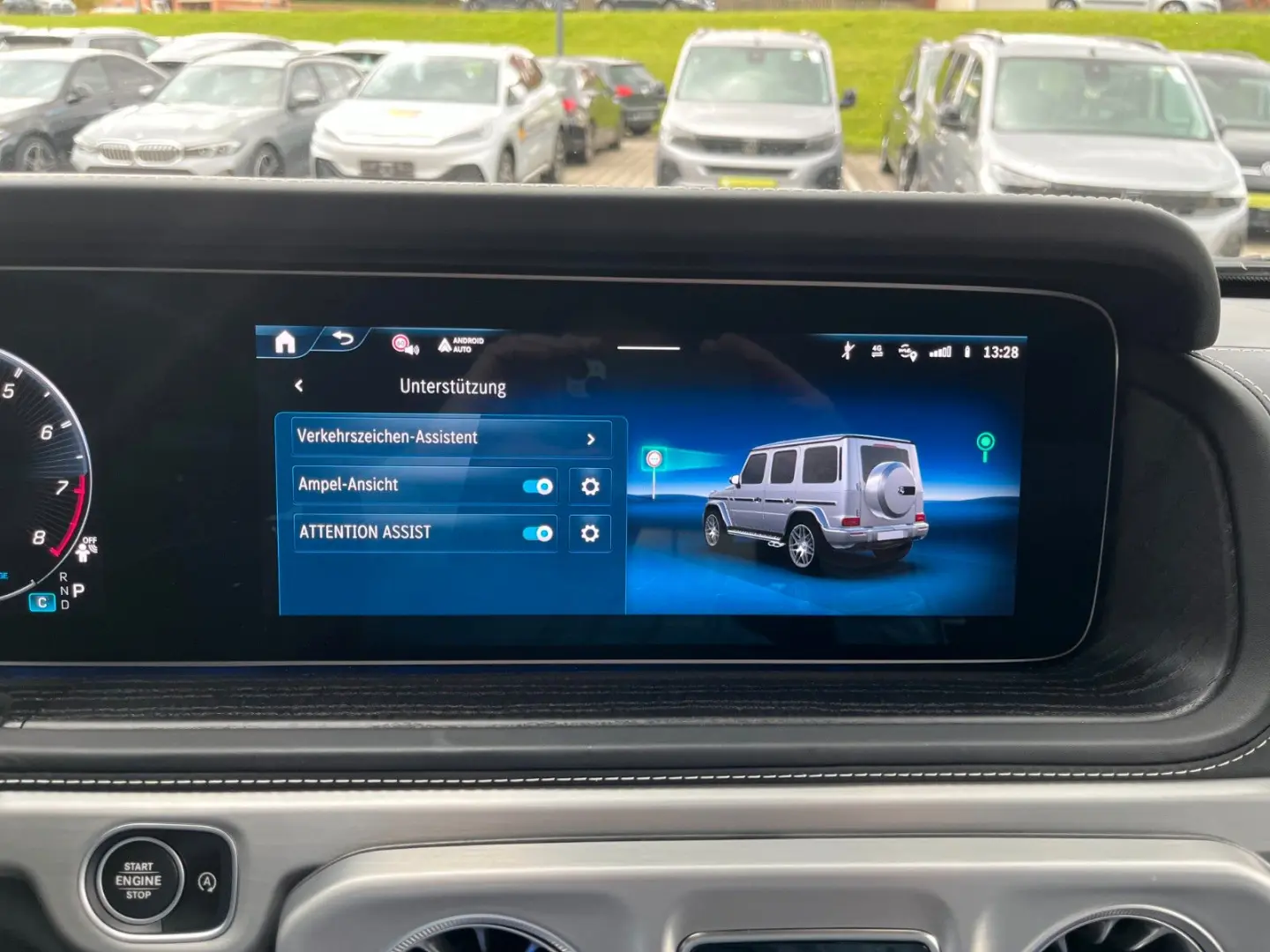 G63 AMG ACTIVE-RIDE-CONTROl 3D-KAMERA ALCANTARA