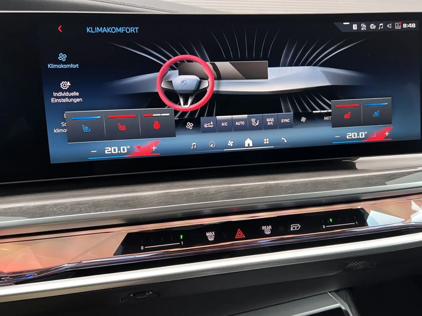 i7 xDrive M70 Integral Pano Sky TV B&W Sitzbelüf