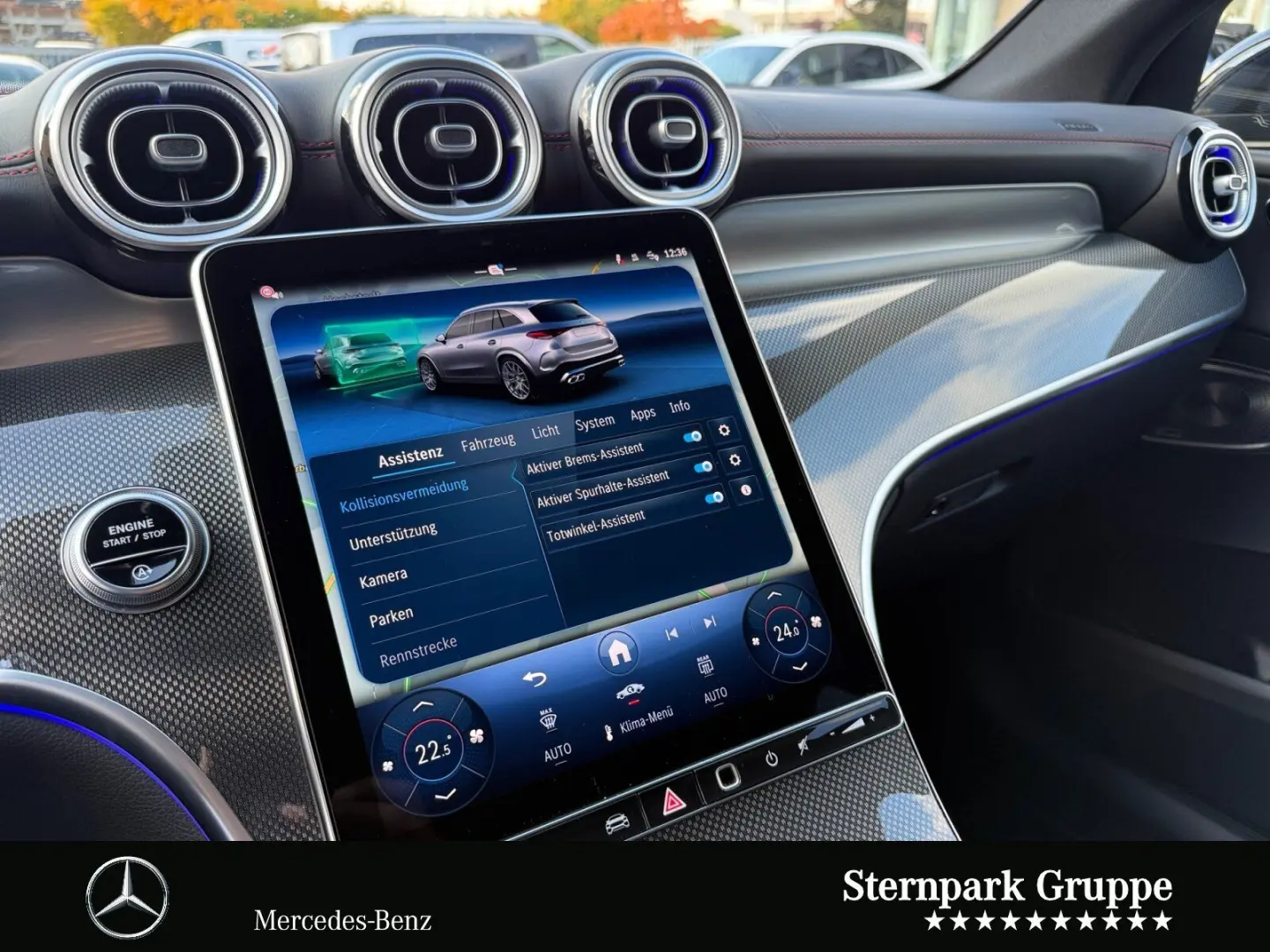 GLC 43 4M Pano HuD Perf.Abgas CARBON Distro AHK