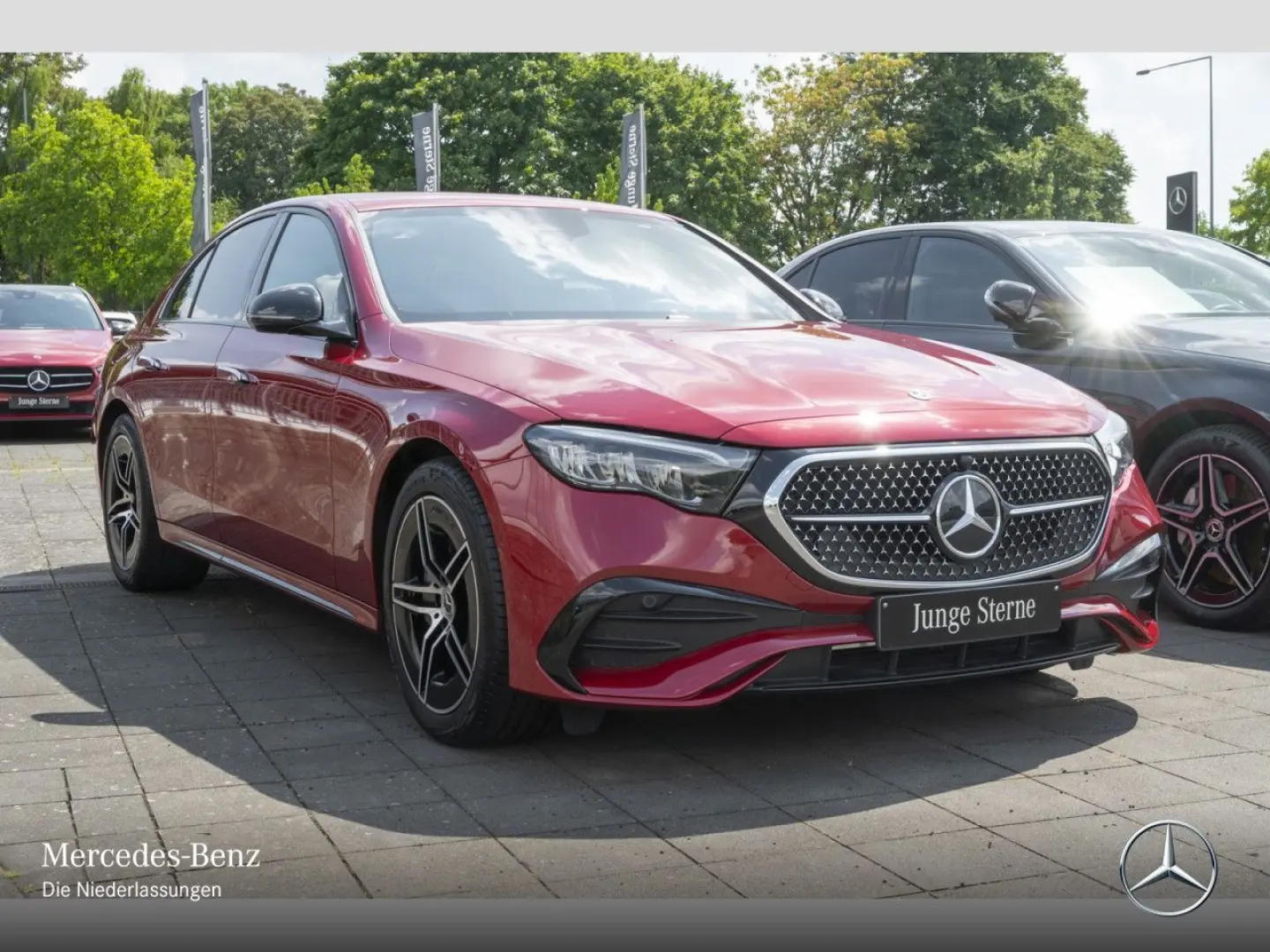 E 200 AMG Advanced NIGHT DISTR LED KEY Leder 19