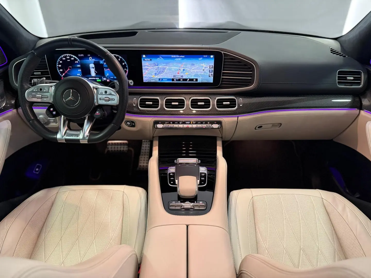 GLS 63 AMG 4M  MASSAGE PANO 360 LEDER-BEIGE AHK