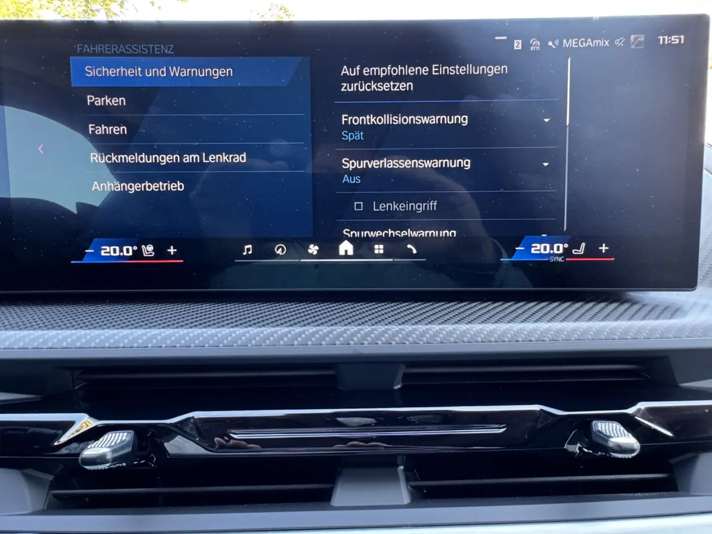 XM Gestiksteuerung M Drivers P. HK HiFi DAB AHK