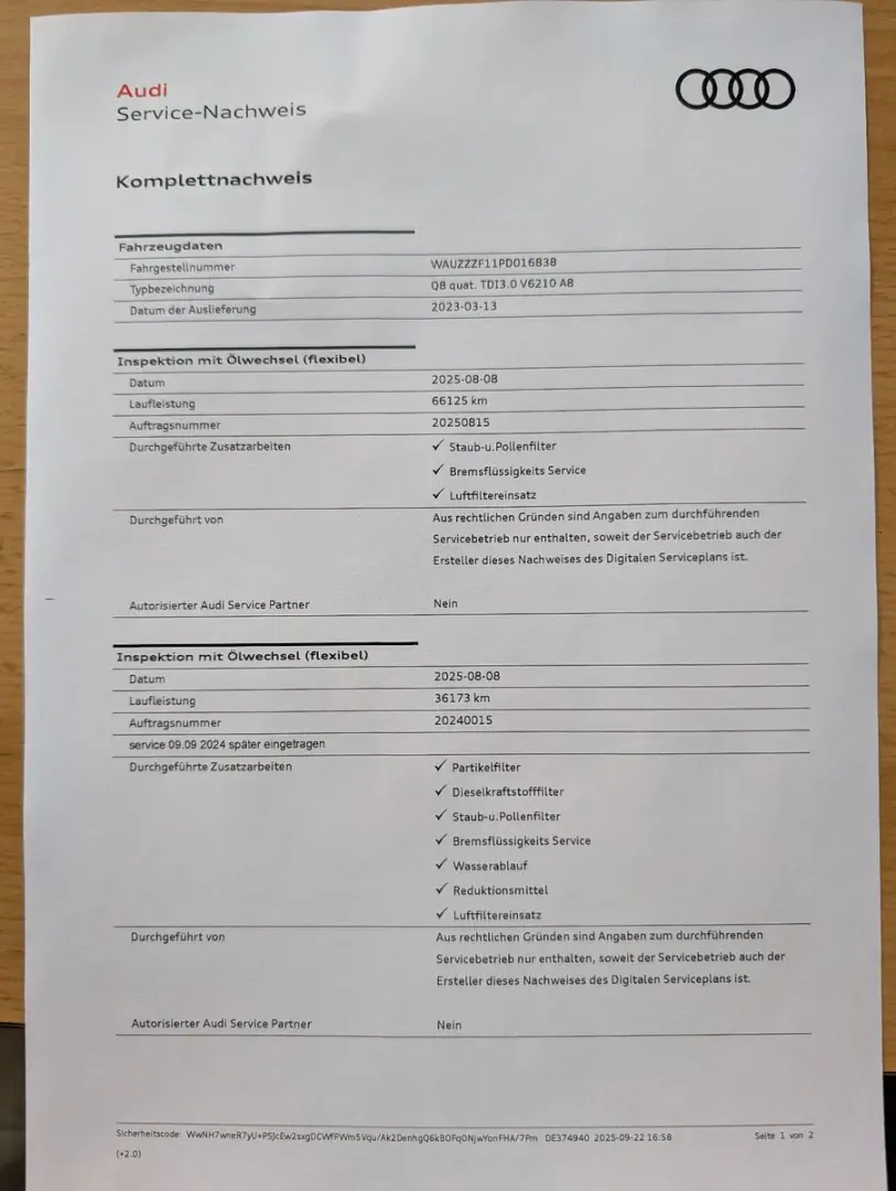 Q8 50 S-Line Competition Plus MASS. ACC HUD PANO
