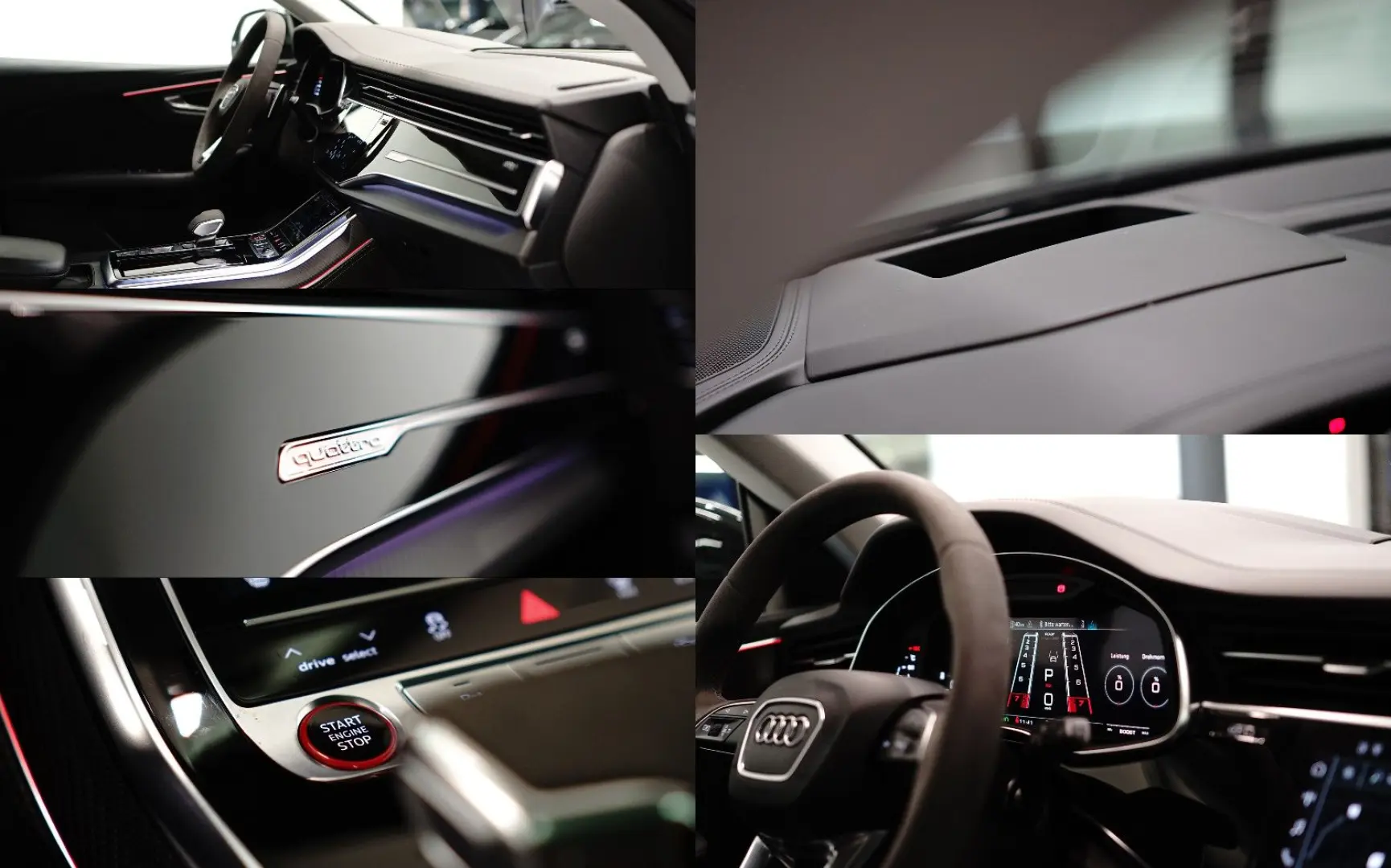 RSQ8 4.0 HUD KERAMIK CARBON SOFT RS-ABGASANLAGE