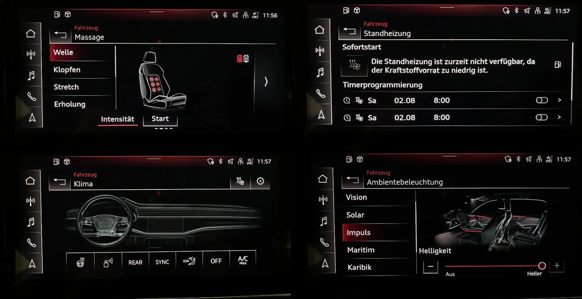 RSQ8 4.0 HUD KERAMIK CARBON SOFT RS-ABGASANLAGE