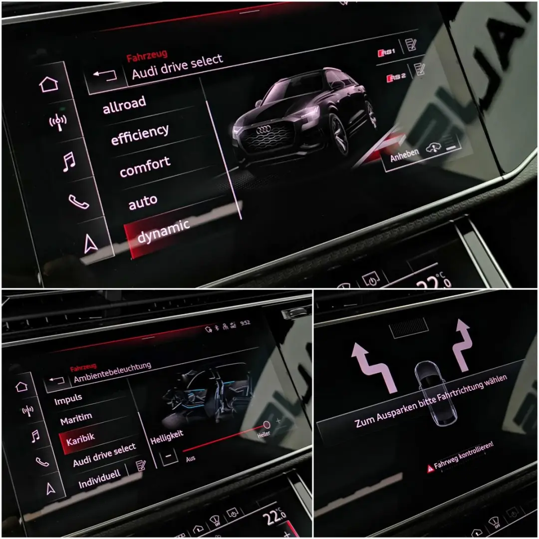 RSQ8  Keramik AllradLenk Pano Massage RS-Sitze